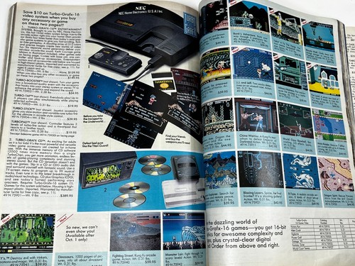 1990 Sears Wishbook Christmas Catalog Toys Games Batman Nintendo Sega ++ Damaged - Bild 17 von 24