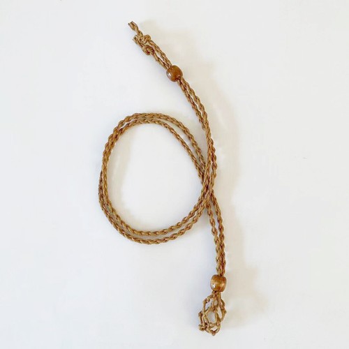 Empty Crystal Stone Holder Necklace Rope Cord Stone Necklace Jewelry DIY Gift - Picture 21 of 23