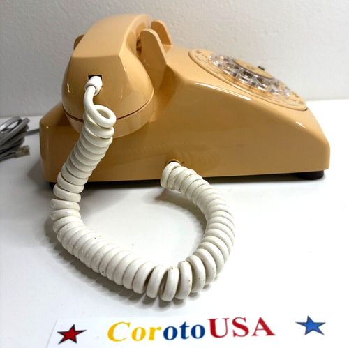 ITT Rotary Dial Telephone Phone Corded Retro - Vintage - Picture 2 of 7