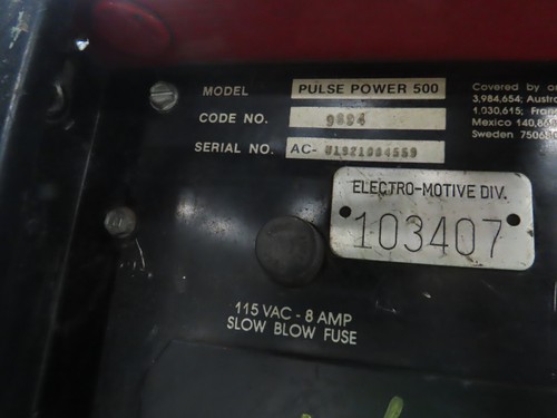 Lincoln 9894 Amp Mig Welder LN 7 Wire Feeder 100% Duty Cycle 230/460 3PH Tested - Picture 3 of 18