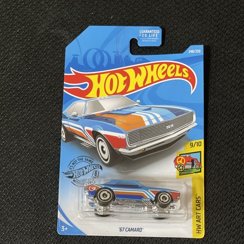 Lot Of 7 Hot Wheels Treasure Hunt 1967 Chevy Camaro.  '20 HW Art Cars #9/10. - Picture 1 of 2