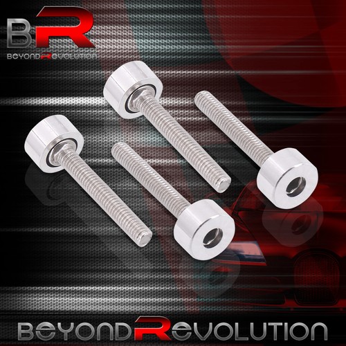 For B Series B16 B18 JDM Sport 4Pcs 6mm Metric Distributor Cam Cup Washer Silver - Picture 1 of 2