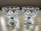 2 Royal Cuisine Cocktail Glass Ice Cream Bowl Diamond Dessert Fruit Cup 120ml