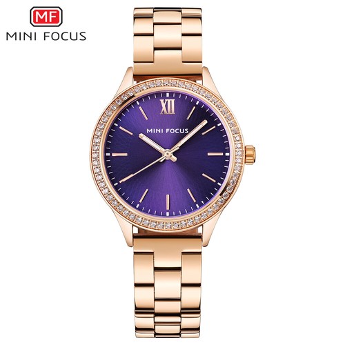 MINI FOCUS Women Watch Luxury Brand Casual Ladies Quartz Watch Waterproof Simple - Picture 17 of 17