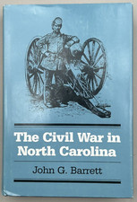 The Civil War In North Carolina Hardcover Dust Jacket Illustrated 484pg