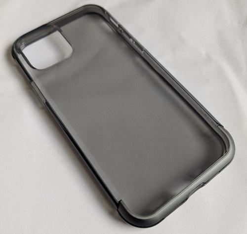 Raptic AIR Aluminum iPhone 12/iPhone 12 Pro Phone Case Smoke Clear