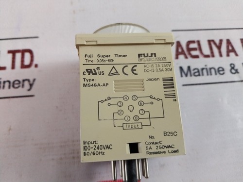 Fuji Electric Ms4sa-ap Super Timer - Picture 7 of 9