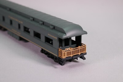 Voiture Voyageurs Ho Athearn Greenway Products - Virginian 200, Kaki, Kit Monté Et Peint