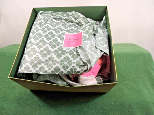 Kate Spade Garden Rose MITTELGROSSE PERLMUTTLEDER mit SCHULTERRIEMEN BRANDNEU - Bild 10 von 13
