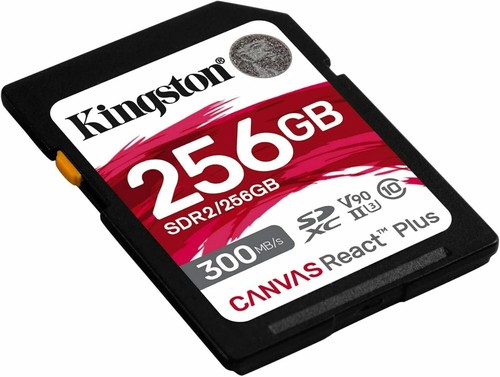 Durable 256GB SD Card with UHS-II 300MB/s for Rapid Photo and Video Shooting - Zdjęcie 3 z 4