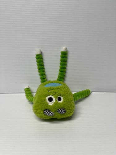 The Very Hungry Worry Monsters Green Monster Sensory Crinkle Plush Toy 8" EUC - Picture 4 of 5