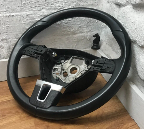 Original VW Schwarz Leder Lenkrad für T5.1 Transporter. D19 - Bild 3 von 12