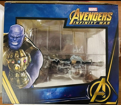 THOR MARVEL GALLERY FIGURE AVENGERS INFINITY WAR SERIES 12’ PVC DIORAMA 2019 - Picture 9 of 10