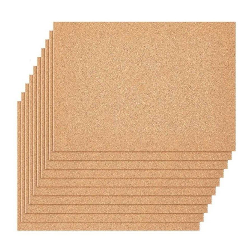 Wood Cork Board 10pcs Sheet Self-adhesive Rectangular Durable Message Holder - Picture 18 of 20