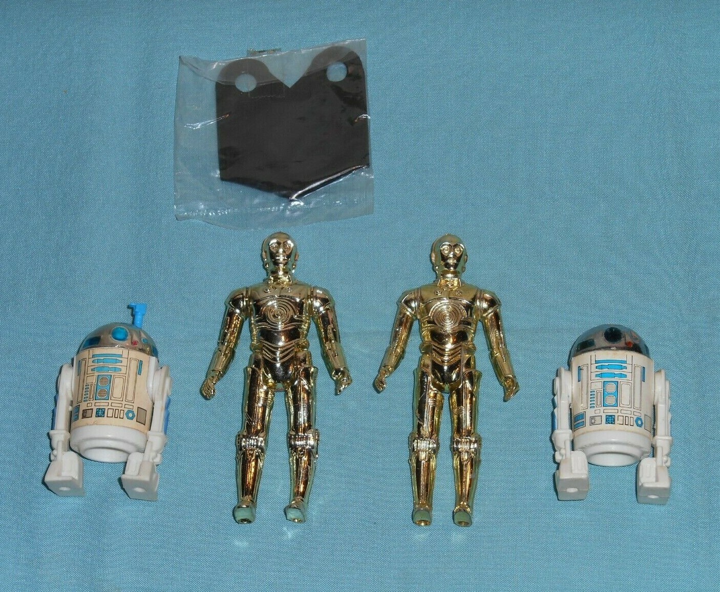 Vintage Figura De Estrella Wars Lote 197 Peonías-detoo R2-D2 x2 + Ver-compañero C-3PO x2 Vintage Figura De Estrella Wars Lote 197 Peonías-detoo R2-D2 x2 + Ver-compañero C-3PO x2