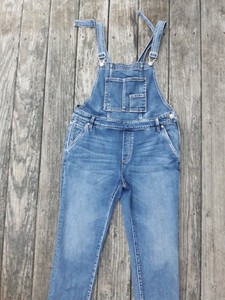 silver jeans overalls