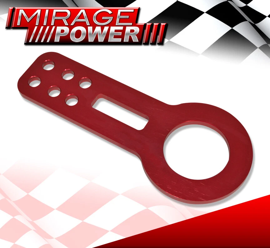 Anodized Aluminum Front Bumper Tow Hook Hauling For Nissan Gt-R Sentra Maxima Foto 2 de 4