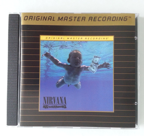 Nirvana Nevermind 24K Gold Plated Original Master Recording Ultradisc II CD