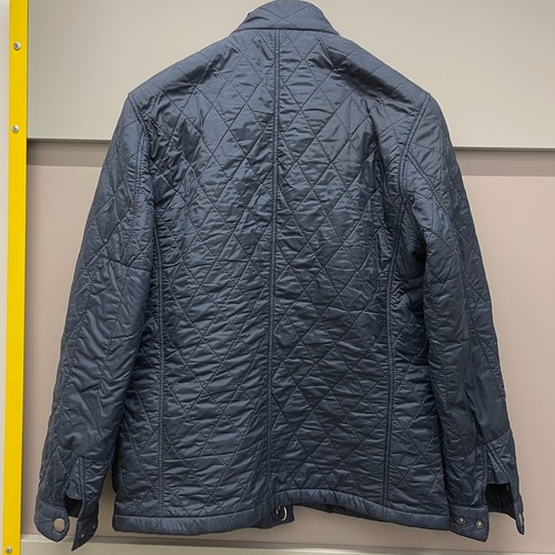 Barbour International Quilted Jacket – Men's Medium, Navy, Full Zip, Slim Fit - Afbeelding 7 van 10