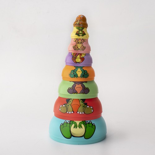 Russian Nesting Dolls Stacking Toy Nested Set Matryoshka Educational Study Toy - Picture 3 of 9