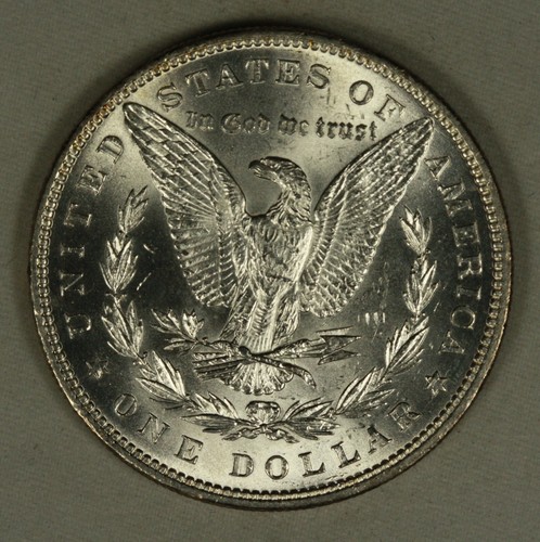 1881 Morgan Dollar. $1. Very Clean Super Choice and Attractive BU. - Picture 2 of 3