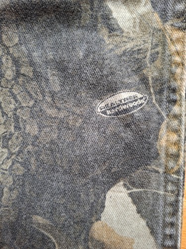 Vtg Wrangler Rugged wear Mens 40X26 hemmed Hunting Pants Realtree Hardwoods USA - Picture 14 of 19