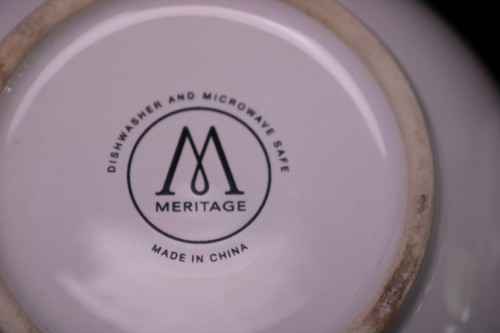 Meritage Hotvanna 2 Cereal Bowls 6 " Tropical Palm Trees Green Pink - Picture 5 of 5