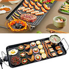 2 in 1 Indoor Grills for Kitchen w/ Grill Net& Non-Stick Cooking Removable Plate