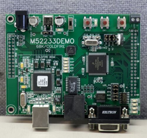 Freescale NXP Semiconductor M52233DEMO 68K ColdFire AXM-0384 Evaluation Board - Picture 1 of 2