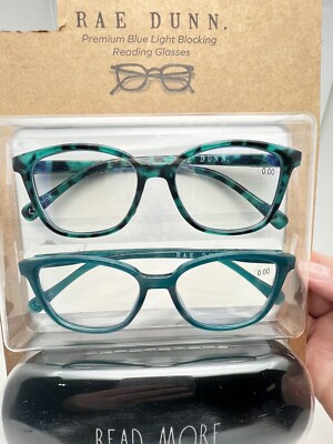 RAE DUNN “READ MORE” BLUE LIGHT BLOCKING READING GLASSES (2  display picture 3