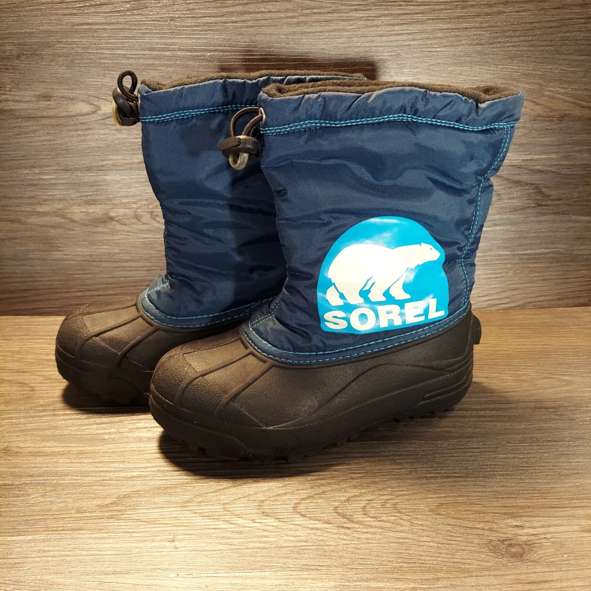 Blue sorel best sale boots
