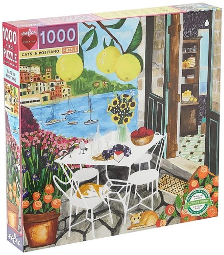 MUSS 3 ODER MEHR PUZZLES KAUFEN & I.D. LESEN UNTER - Piece and Love Katzen in Positano