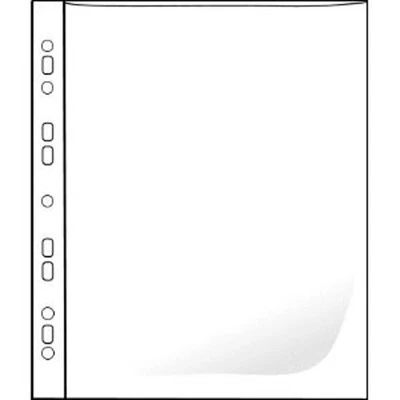 Enigma Heavy Duty Archival Safe Acid Free A4 Portrait Pockets for Ring Binders