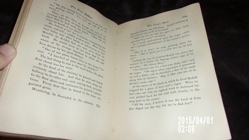 Antique Book - THE FOUR MILLION by O. Henry 1916 Doubleday - Picture 6 of 9