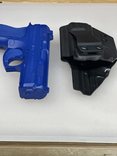 CZ 75 Compact PO-1 Kydex IWB Holster With Adjustable FOMI Belt Clip. - Picture 7 of 8