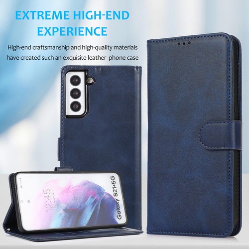 Custodia portafoglio magnetico rimovibile per Samsung S10 S23 Note 10 20 A33 A53 A54 - Foto 44 di 90