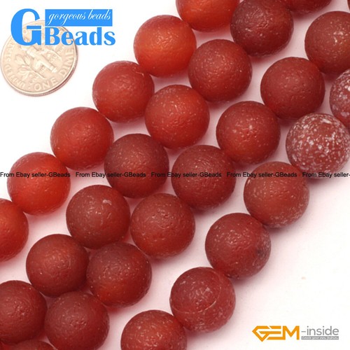 Cuentas grandes piedras preciosas naturales redondas cuentas sueltas para hacer joyas 15" joyas 14 mm - Imagen 88 de 523