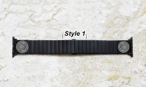 Medusa Kopf graviertes Band für Apple Watch 38 40 41 42 44 mm 45 mm alle Serien B-N13 - Bild 12 von 13
