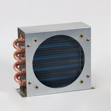 2*6*155 Condenser Air-cooled Water-cooled Aluminum Fin Copper Tube