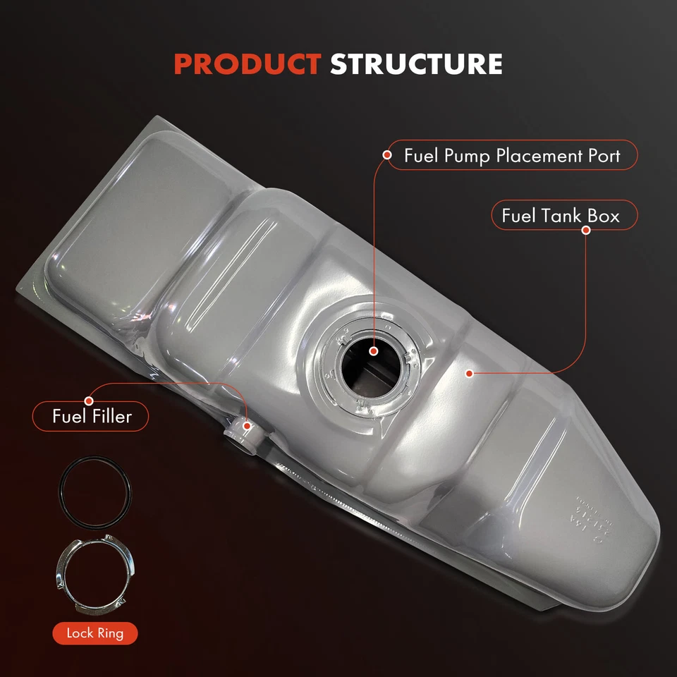 Tanque de combustible de 20 galones para Chevrolet S10 GMC S15 1982 1983-1985 1,9 L 2,0 L 2,2 L 2,8 L Foto 2 de 4