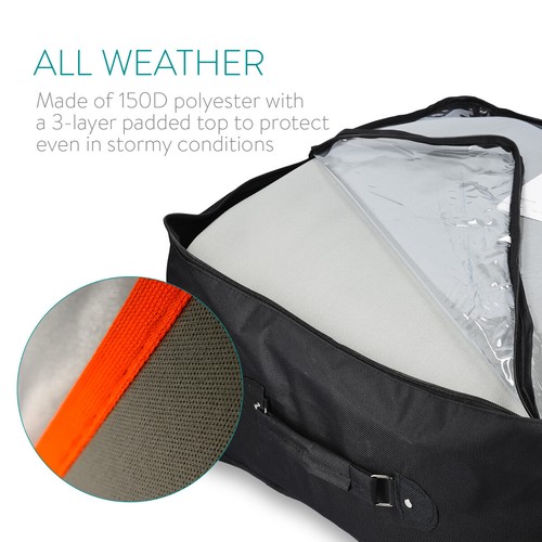 Bâche de Protection Étanche pour Voiture Taille XL Anti-Grêle pour Hiver Été - Zdjęcie 6 z 7