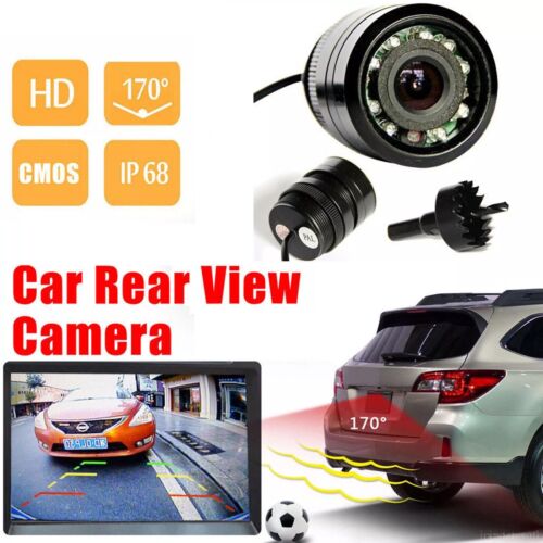 28mm Flush Mount Car Rear View Parking Reversing Camera Night Vision Waterproof - Picture 6 of 15