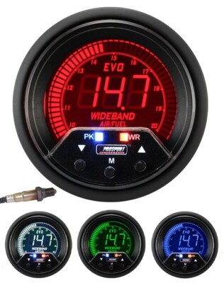  60mm 2 3/8''Premium EVO Digital AFR Wideband kit Red/Blue/Green/White