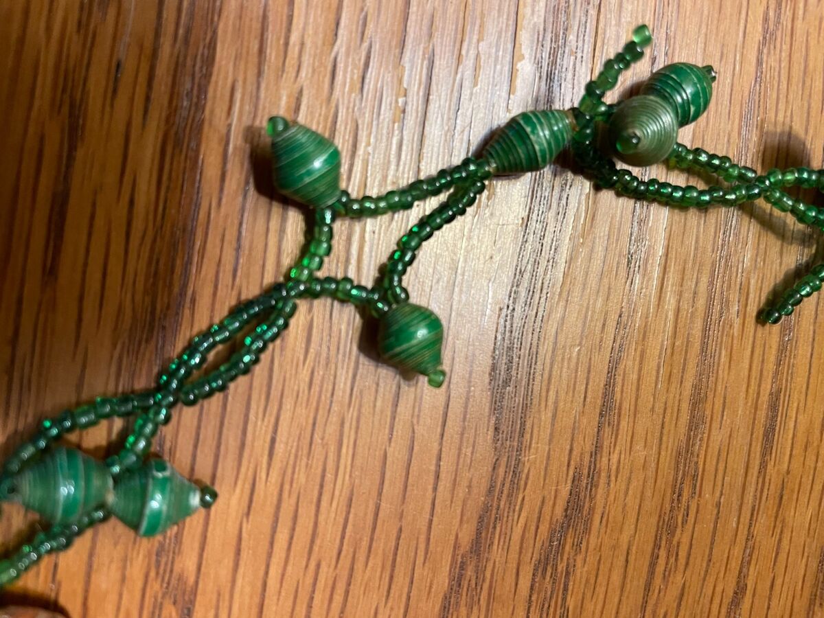 Paper craft shop jewellery