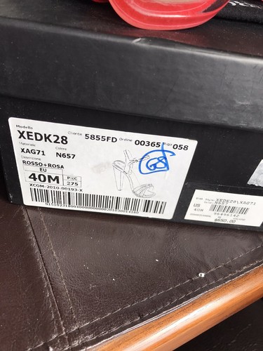 Emporio Armani AWESOME clear plastic platform summer sandals SZ MSRP 650 - Picture 4 of 8