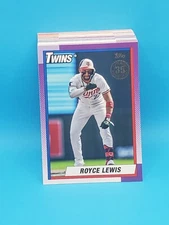 2025 Topps Series 2 1990 35th Anniversary Inserts -You Pick-FREE SHIP W/10 CARDS