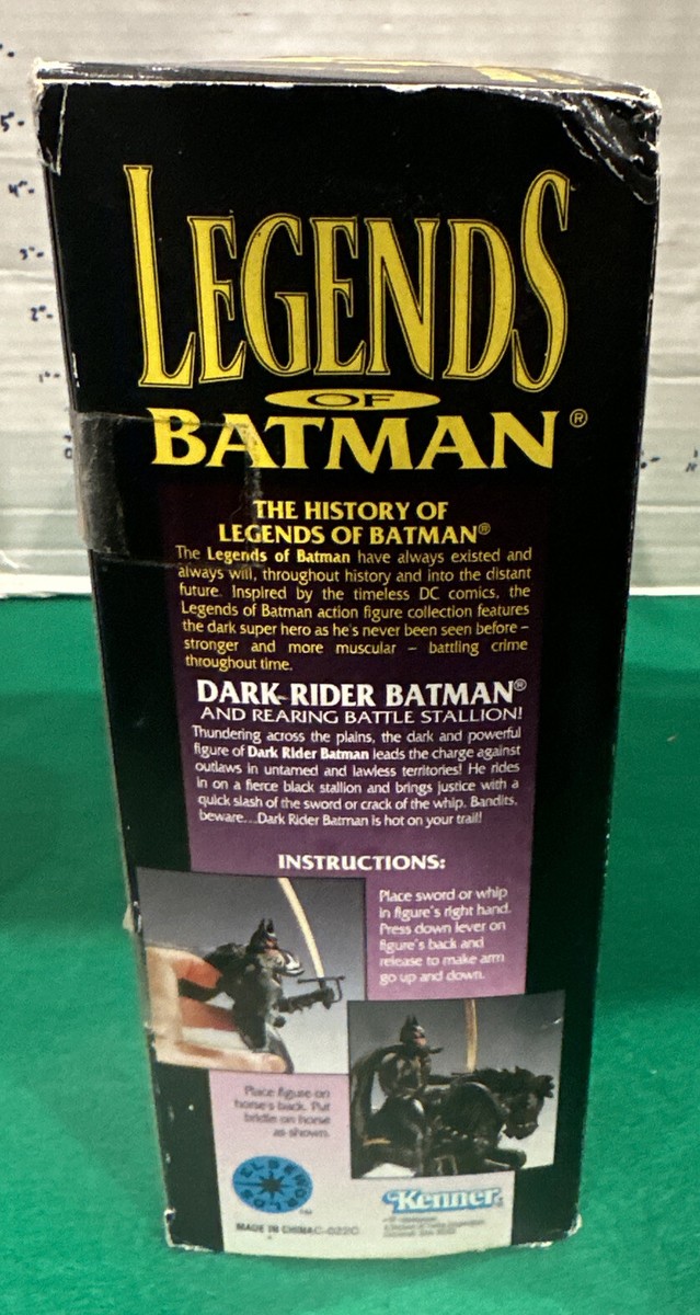 1994 Kenner Dark Rider Batman with Whipping Arm and Slashing Sword