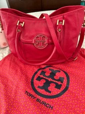 Tory Burch Amanda Hobo Leather Satchel/Crossbody W/ Dust Bag