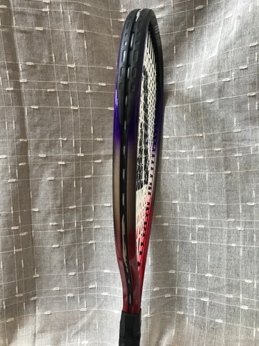 Pro Kennex raqueta raqueta profesional sable 3-7/8" púrpura puesta de sol + cubierta - Imagen 11 de 15