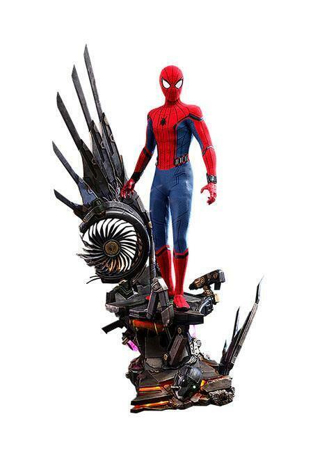 MARVEL Hot Toys Spider Man Homecoming 1 4 Deluxe Action Version Figure